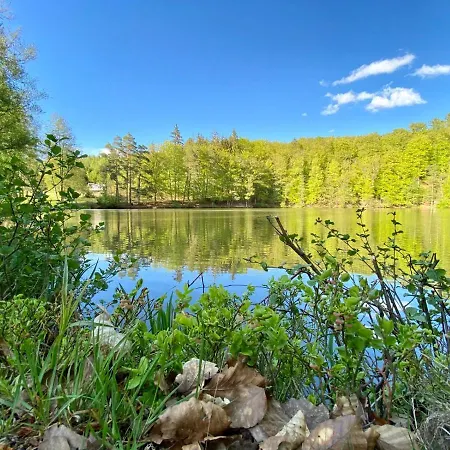 Campsite Schonsee-camping Wohnwagen Urnshausen