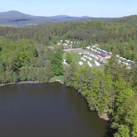 Schonsee-camping Wohnwagen Campsite Urnshausen
